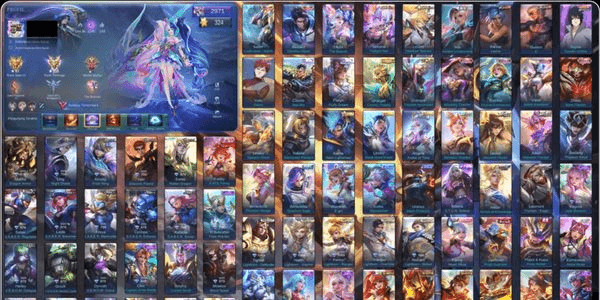Gambar Product ACCOUNT 3 LEGEND GG LEGEND LAYLA NO SERIES HIGH RANK IMMORTAL 115