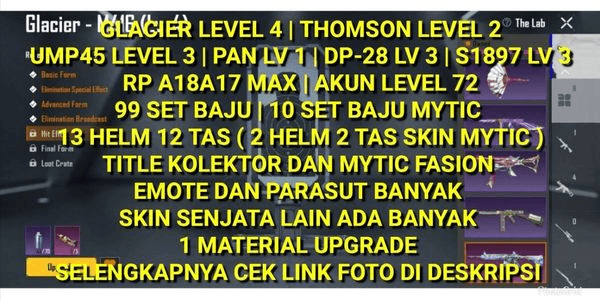 Gambar Product GLACIER LEVEL 4 SUPER DISCOUNT