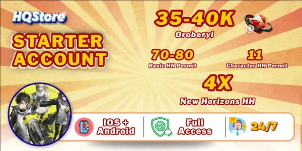 [ASIA] 35-40K Oroberyl (Origeometry) | 70-80 Basic HH Permit | 11 Chartered HH Permit | 4 New Horizons HH-10×Permit