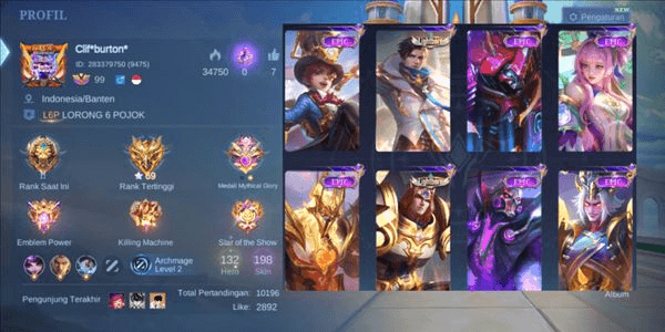 Gambar Product CHEAP ML GG ACCOUNT [29]