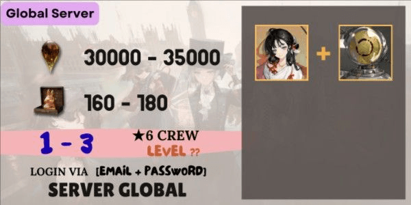 Gambar Product Reroll Account READY TO GACHA Reverse1999 - 3