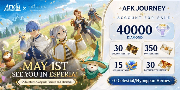 Akun Gacha AFK Journey Deluxe Edition