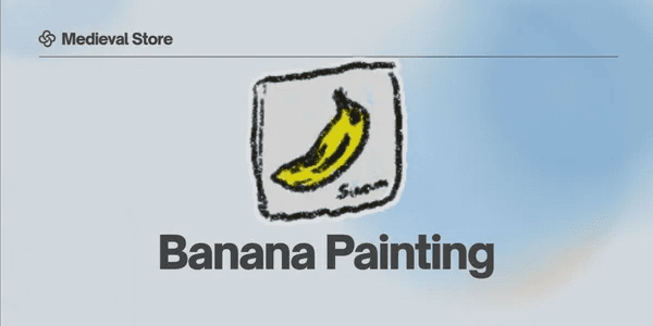 Banana Painting