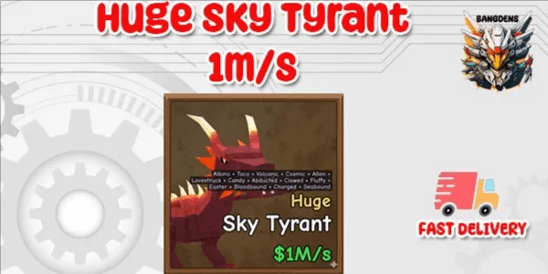 Huge Sky Tyrant Catch And Tame