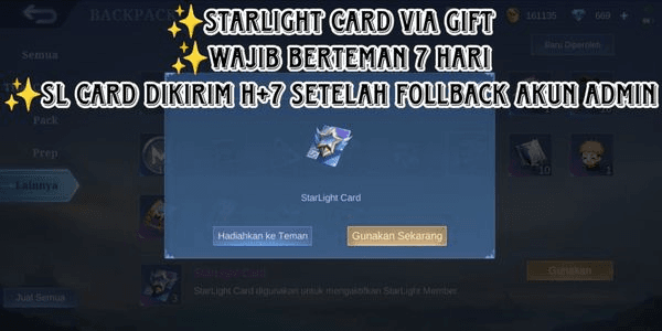 Gambar Product Starlight Card