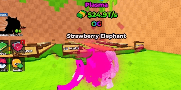 Plasma Strawberry Elephant OG Level Max