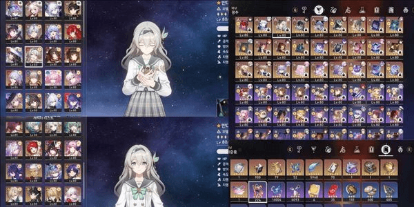 Gambar Product [C] 3 In 1 | GI, HSR, ZZZ | 38 LIMIT | SILVERWOLF LV999+SIGN, SPARXIE, YAO GUANG, FIREFLY E2+SIGN, CASTORICE+SIGN, CYRENE+SIGN, EVERNIGHT+SIGN
