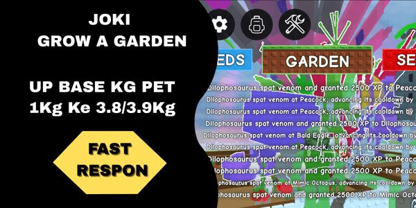 Gambar Product Joki Up Base Kg Pet