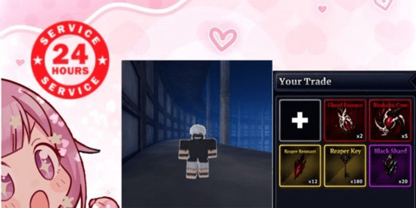 Gambar Product Black Reaper (Kaneki) F Move + Pity Set