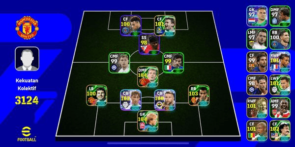 Gambar Product Akun Efootball by#GN_SHOP(9) , Epic Booster ( Akun Ready )