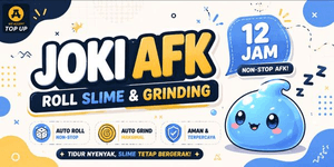 JOKI AFK SLIME RNG 12 HOURS | AUTO ROLL & GRINDING NONSTOP