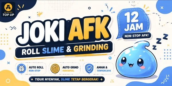 JOKI AFK SLIME RNG 12 HOURS | AUTO ROLL & GRINDING NONSTOP
