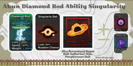 Gambar Product Akun Diamond Rod