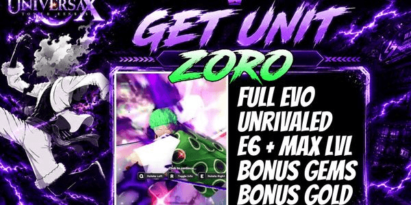 Gambar Product Joki Get Zoro/Triple Threat (Unrivaled) - Universal Tower Defense X