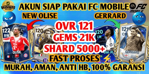 Gambar Product AKUN FC MOBILE SIAP PAKAI