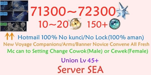 Gambar Product Wuthering Wave SEA-2 Reroll Account