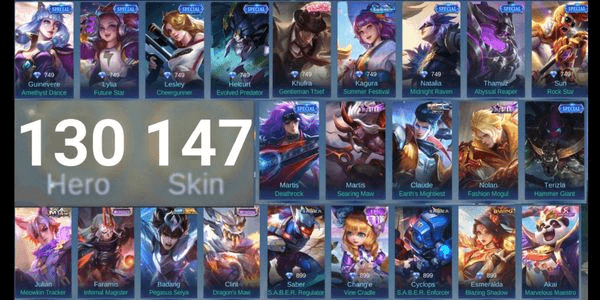 Gambar Product Cheap Mobile Legend GG Account (#91)