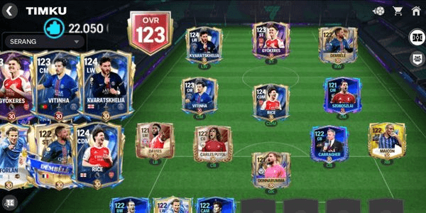 Gambar Product AKUN SULTAN OVR 123!!