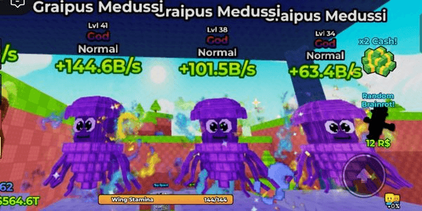 Gambar Product [+1 Wings For Brainrots] 100b/S (GOD)