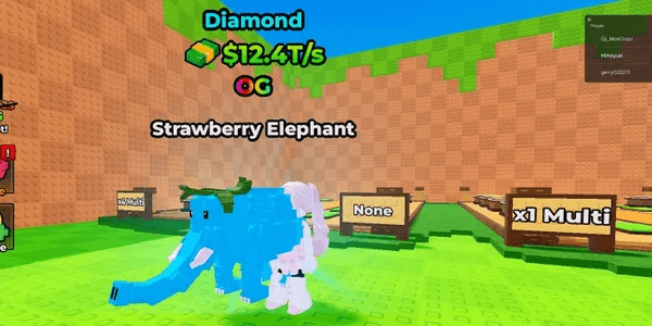 Diamond Strawberry Elephant (OG) Level Max