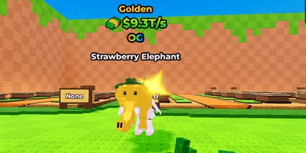 Golden Strawberry Elephant (OG) Level Max