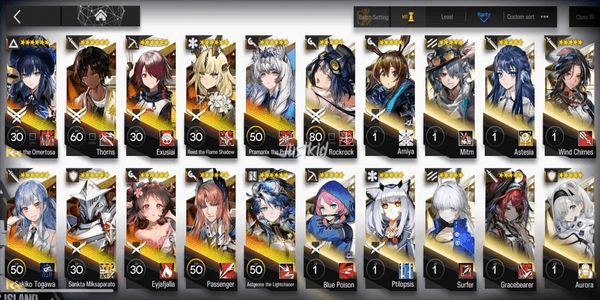 Gambar Product AK GLOBAL STARTERMID 10*6 , 2 LIMITED SAKIKO,TEXAS ALTER , PRAMANIX ALTER,REED ALTER,ASTGENE ALTER,THORN,EYJA,EXUSIAI,PASSENGER,SANKTA