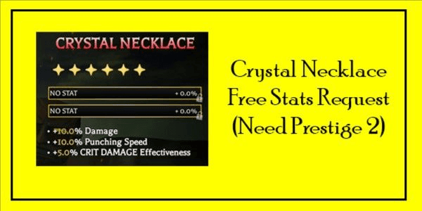 Gambar Product Crystal Necklace Artifact | Free Request Stats