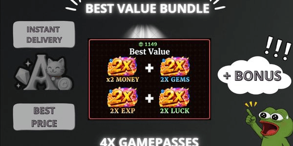 Gambar Product x2 MONEY + 2x GEMS + x2 EXP + x2 LUCK