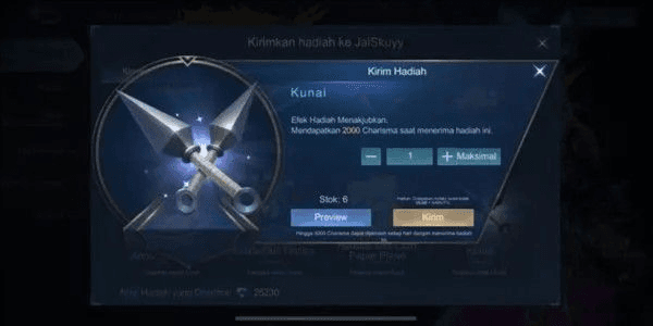Gambar Product Kunai