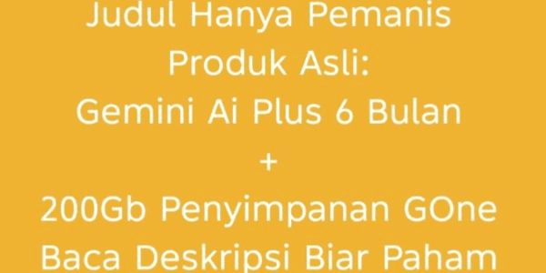 Gambar Product Sharing Garansi 1 Bulan