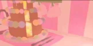 Huge cake house
