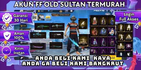 Gambar Product Akun FF LVL 50+ LIKE 1K+ | Spek Di Deskripsi/Gambar