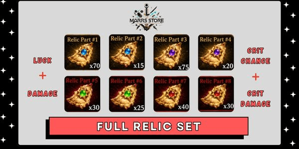 Gambar Product Full Relic Set