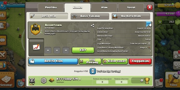 Gambar Product Clan Level 10