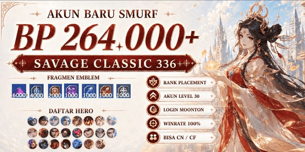Akun Smurf BP Banyak