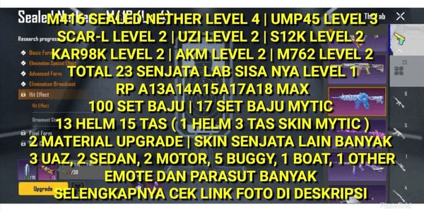 Gambar Product M416 SEALED NETHER