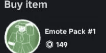 Forsaken - Emote Pack #1【149R】
