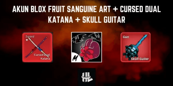 Akun Blox Fruit Sanguine Art