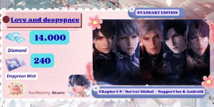 Akun Love and Deepspace Standard Edition | Diamond + Empyrean Wish