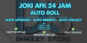 Joki Afk Roll 24 Hours + Collect