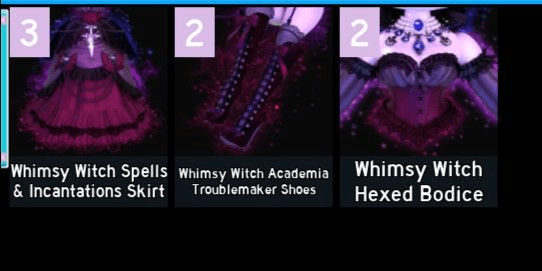Gambar Product Whimsy Witch Set