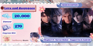 Akun Love and Deepspace Medium Edition | Diamond + Empyrean Wish
