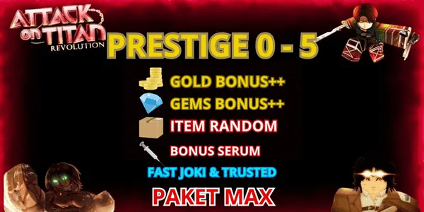 Paket Max | Prestige I - IV | Level 1 - 200