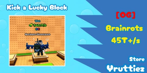 Gambar Product [OG] Brainrots 45T+/s | Kick a Lucky Block