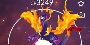 Shiny Gigantamax Charizard Level 50 with max move Lvl 2