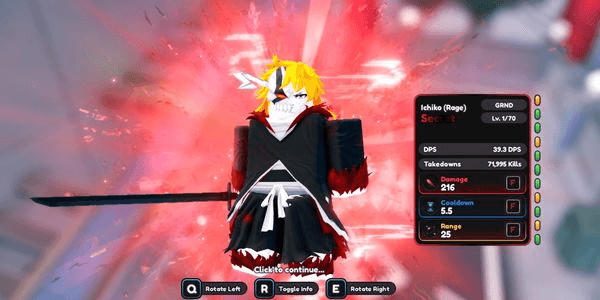 Gambar Product Joki Get Ichigo (Secret) - Universal Tower Defense X