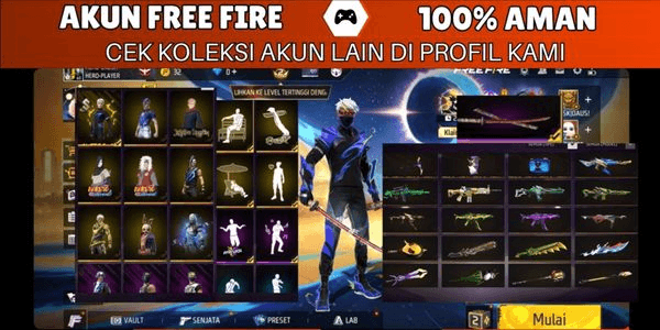 Akun Free Fire Log Google