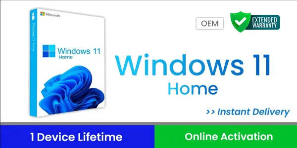 Microsoft Windows 11 Home - 1 Device Lifetime (OEM)