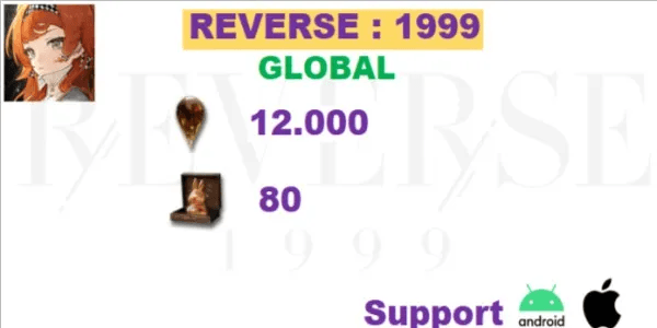 Reverse: 1999 global Lite account