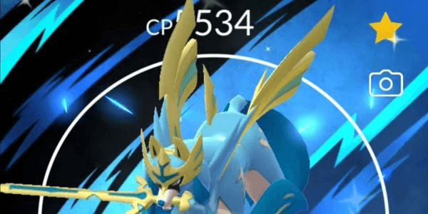Gambar Product Shiny Zacian Crown Global Background Level 50